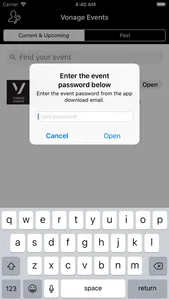 Vonage Events screenshot 1