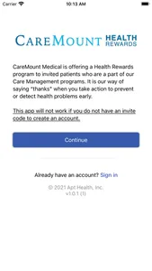 CareMount Health Rewards screenshot 0