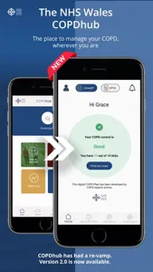 NHS Wales COPDhub screenshot 0