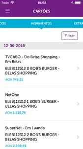 Consult@Cartão App screenshot 1