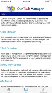 OurTaskManager screenshot 2