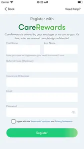 CareRewards screenshot 2