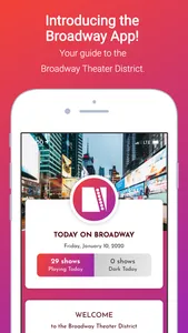 Broadway App screenshot 0