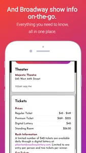 Broadway App screenshot 2