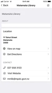 Matamata Piako Libraries screenshot 5