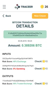 Traceer - check Bitcoins screenshot 4