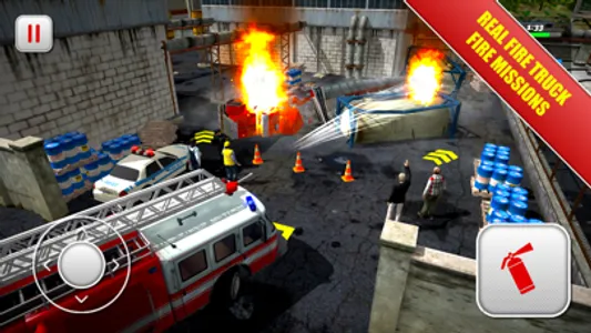 Emergency Firefighters 3D screenshot 3