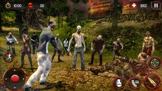 Dead Hunting Zombies Strike screenshot 1