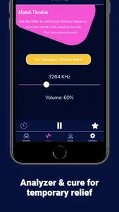 TinAid - Tinnitus Masker screenshot 2