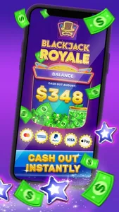 Blackjack Royale - Win Money screenshot 1