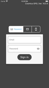 COSMICA GPS screenshot 0