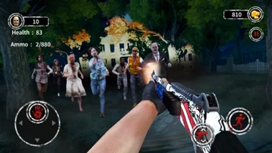 Dark City Zombie Shooting 3D screenshot 0