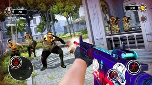 Dark City Zombie Shooting 3D screenshot 1