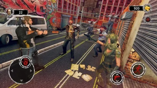 Dark City Zombie Shooting 3D screenshot 2