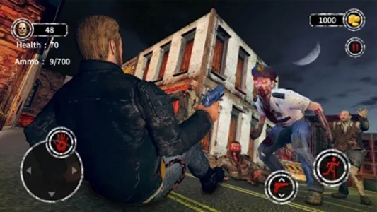 Dark City Zombie Shooting 3D screenshot 3