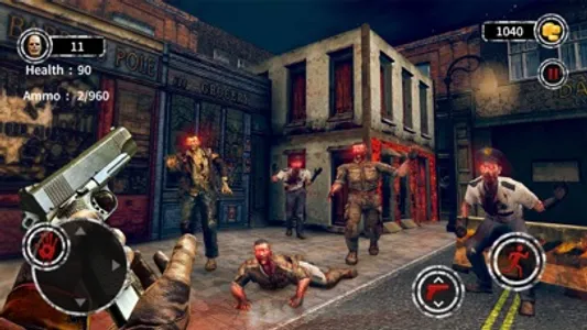 Dark City Zombie Shooting 3D screenshot 5