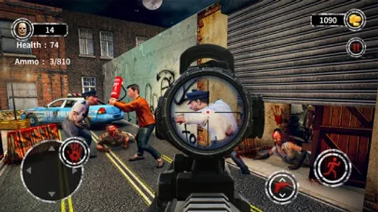 Dark City Zombie Shooting 3D screenshot 6