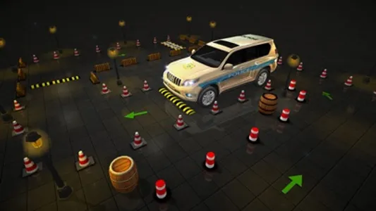 Advance Police Parking Game screenshot 2