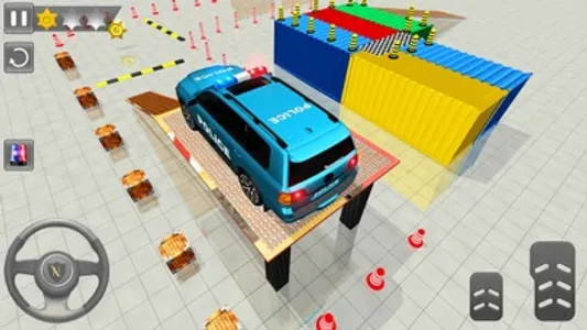 Advance Police Parking Game screenshot 4