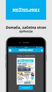 Nedeljski dnevnik screenshot 0