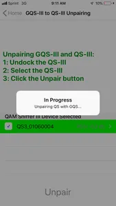 ComSonics GQSIII/QSIII Pairing screenshot 5