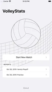 VolleyStats Player Tracker screenshot 1