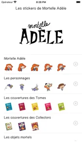 Stickers Mortelle Adèle screenshot 0