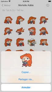 Stickers Mortelle Adèle screenshot 7