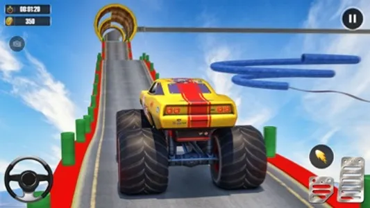 Superhero Racing Car Stunts screenshot 2