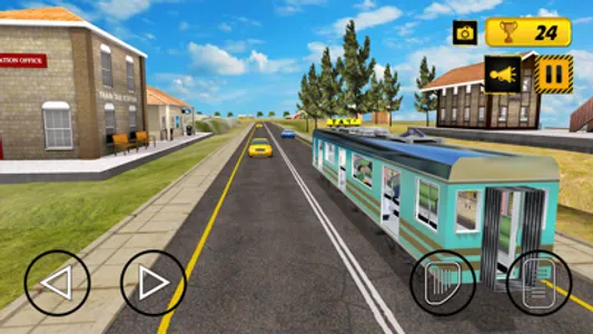 Hilly Train Taxi Adventure screenshot 4