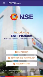 NSE ENIT Service screenshot 1