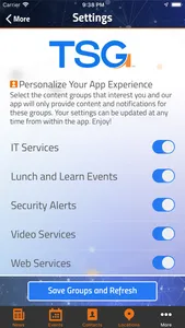 TSG Connect screenshot 4