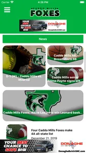 Caddo Mills Foxes Athletics screenshot 7