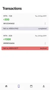 De Wallet screenshot 2