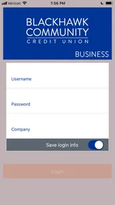 BHCCU Business Mobile screenshot 0