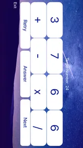 Fun Math 24 screenshot 1