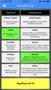 Risk Matrix Tool screenshot 0