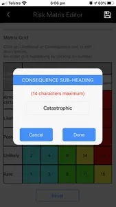 Risk Matrix Tool screenshot 4