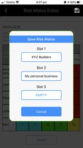 Risk Matrix Tool screenshot 5