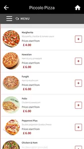 Piccolo Pizza, Redditch screenshot 2