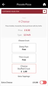 Piccolo Pizza, Redditch screenshot 6