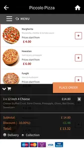 Piccolo Pizza, Redditch screenshot 7