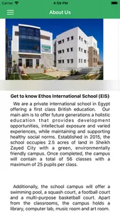 Ethos International School screenshot 4