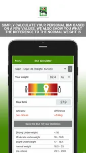 BMI calculator 24 screenshot 0