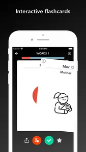 Tobo: Learn Danish Vocabulary screenshot 1