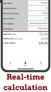 Ebay Fees Calculator screenshot 3