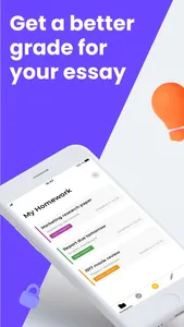 Fast HW — College Writing App screenshot 0