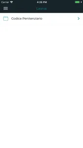 Codice Penitenziario screenshot 1