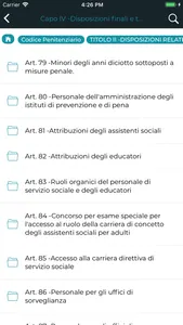 Codice Penitenziario screenshot 3