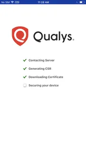 Qualys Agent screenshot 2